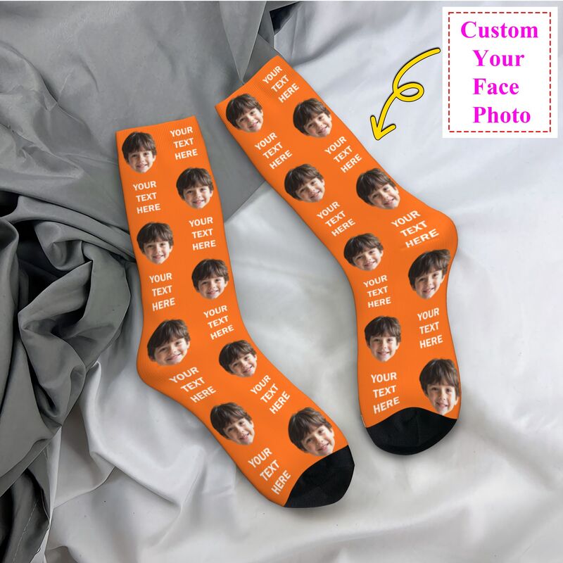 Dress Sock Men - ถุงเท้าลายพิมพ์ 3 มิติ สุดเท่ สำหรับผู้ชาย ผู้หญิง