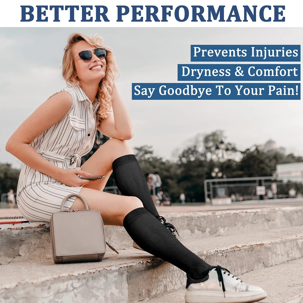 1 คู่ผู้หญิง & ผู้ชายถุงเท้ากา - Compression Sock Medical บทวิจารณ์และราคา