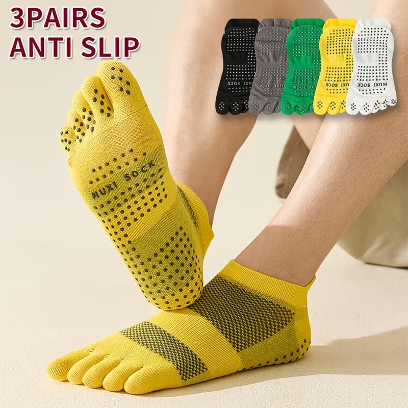 ถุงเท้าผู้ชายแบบ 3 คู่ ป้องกัน - Toe Sock Split บทวิจารณ์และราคา