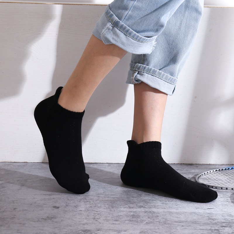 ถุงเท้ากีฬาผ้าฝ้ายแบบหนา ซับเห - Ankle Sock Low Cut บทวิจารณ์และราคา