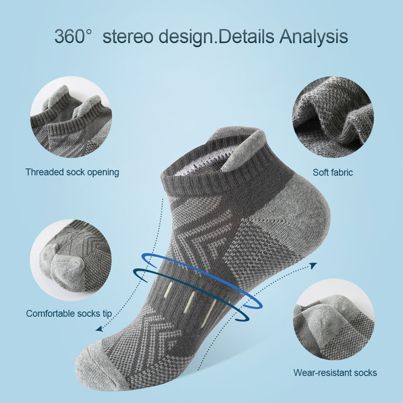 ถุงเท้าข้อเท้าแบบมีเบาะรองรับ  - Ankle Sock Low Cut บทวิจารณ์และราคา