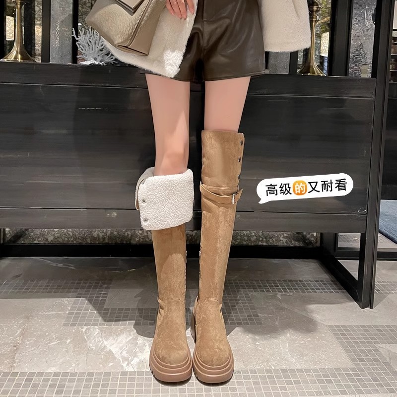รองเท้าบูทสูงเหนือเข่า สไตล์เร - Knee High Sock Women บทวิจารณ์และราคา