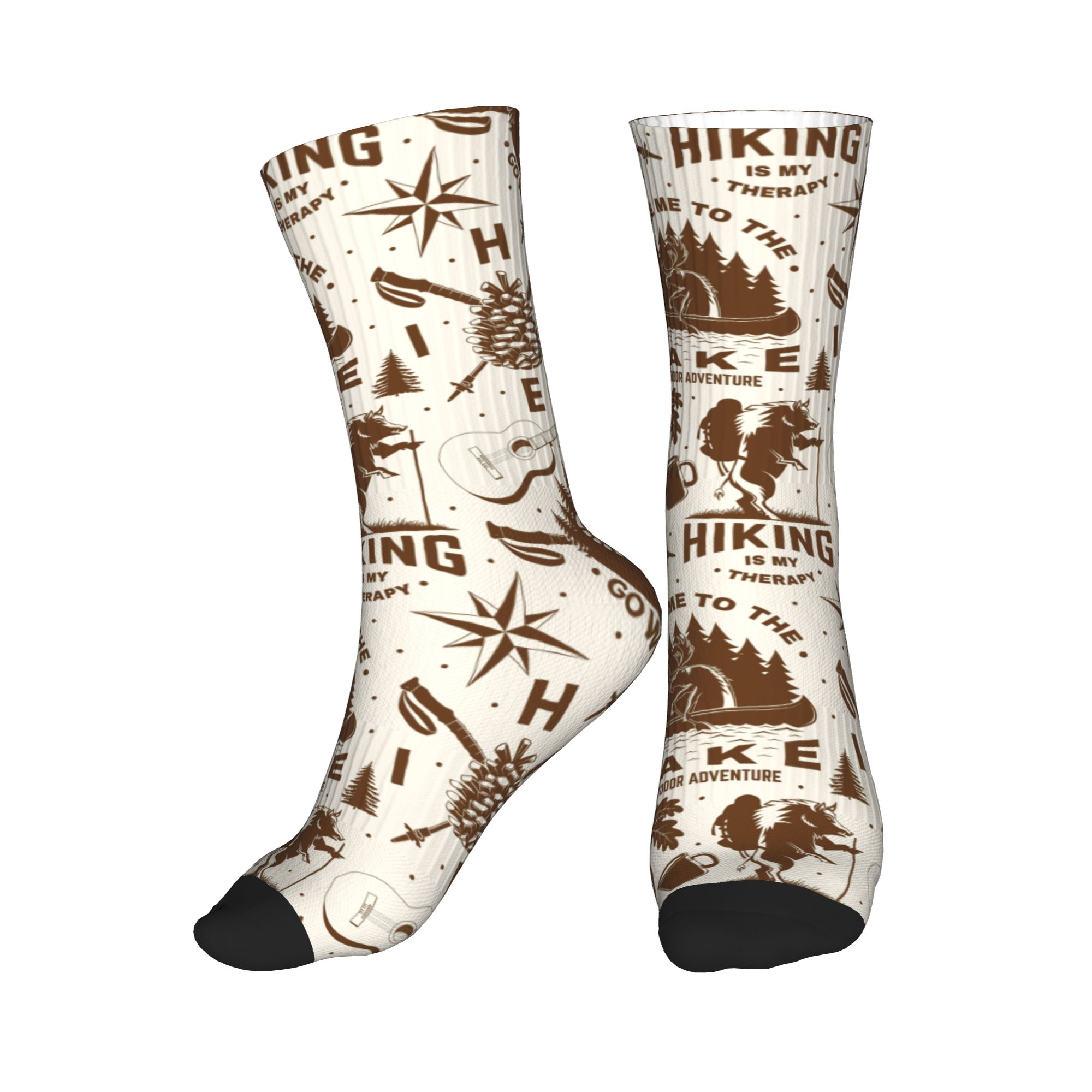 ถุงเท้าพิมพ์ลายไร้รอยต่อ Novel - Dress Sock Men บทวิจารณ์และราคา